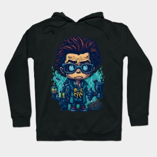 Chibi Style Mad Scientist Hoodie